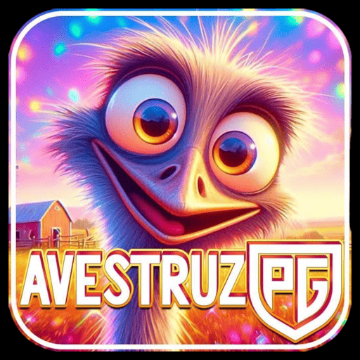 Imagem promocional da AVESTRUZPG mostrando a plataforma e suas vantagens